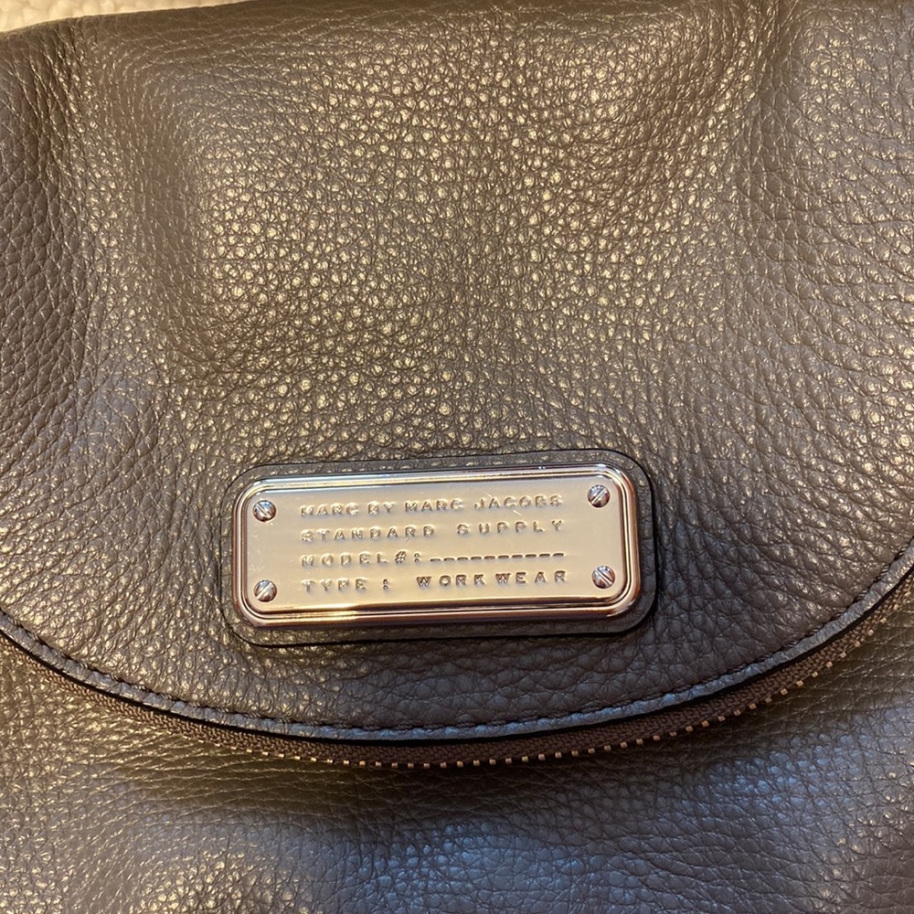 Marc by Marc Jacobs Dark Brown Leather Crossbody Bag - Picture 2 of 16
